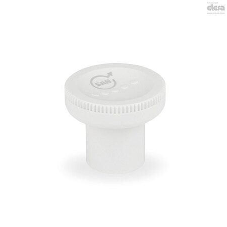 Elesa Knurled grip knobs, EKK.21-SST M5-SAN-C16 EKK-SST-SAN